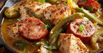 Gumbo au Poulet et Saucisse