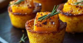Muffins Salés à la Courge Butternut et Pesto Rouge