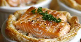 Tourte au Saumon et au Thon