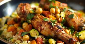 Couscous Poulet et Merguez