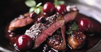 Magret de Canard aux Cerises