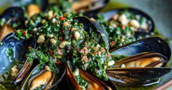 Moules Sauce Câpres-Cornichons