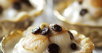 Aumônière de Saint-Jacques aux Champignons