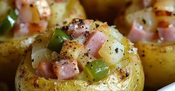Pommes de Terre Farcies façon Basquaise