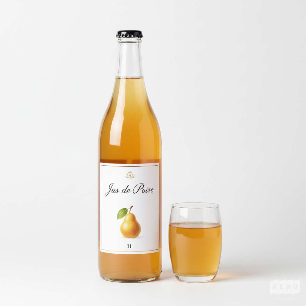 Jus de Poire 1L