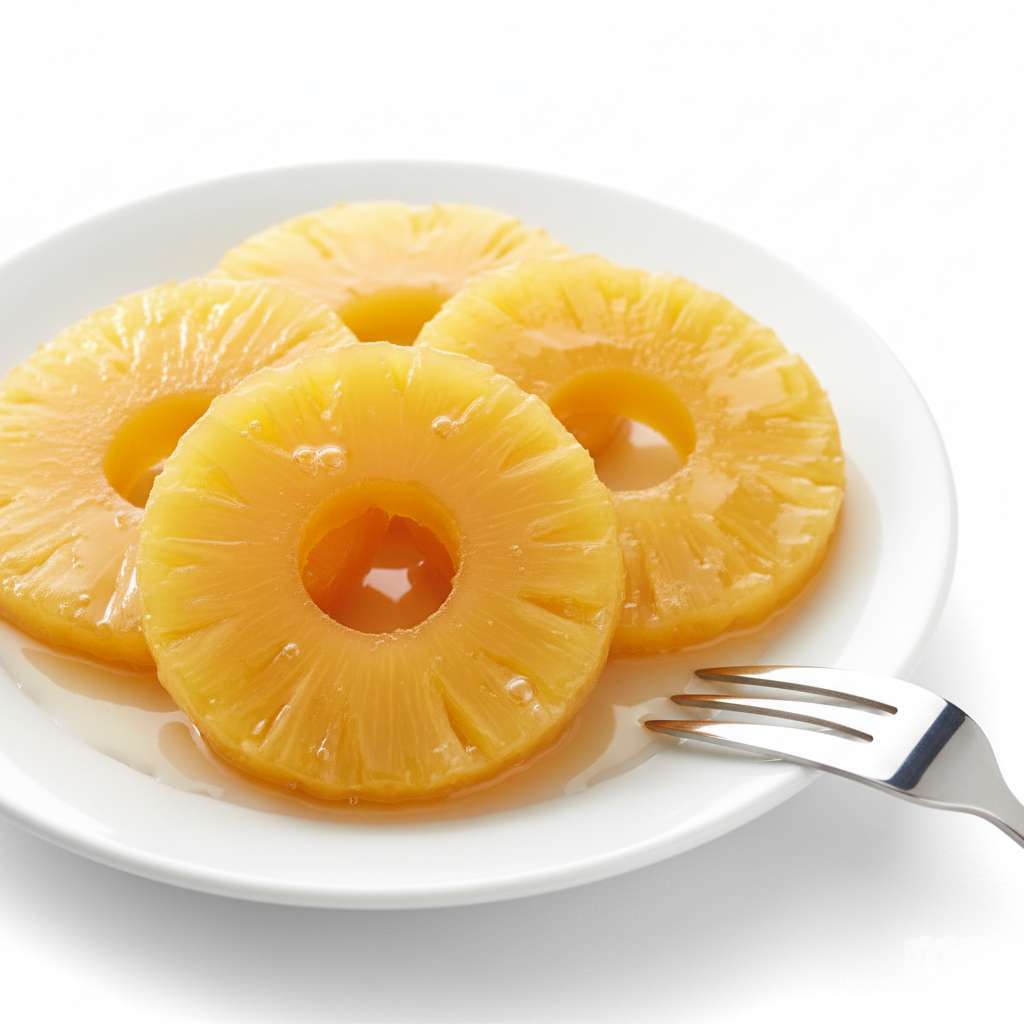 Ananas au Sirop en Tranche