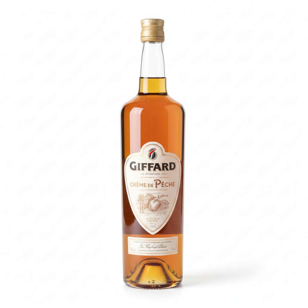Crème de Pêche Giffard 1L