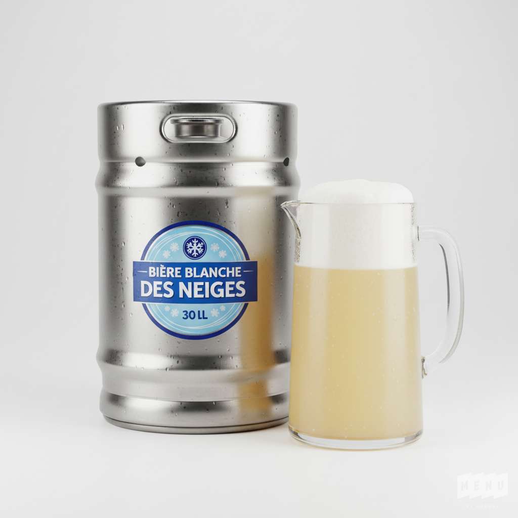 Bière Blanche des Neiges (Fût de 30L)