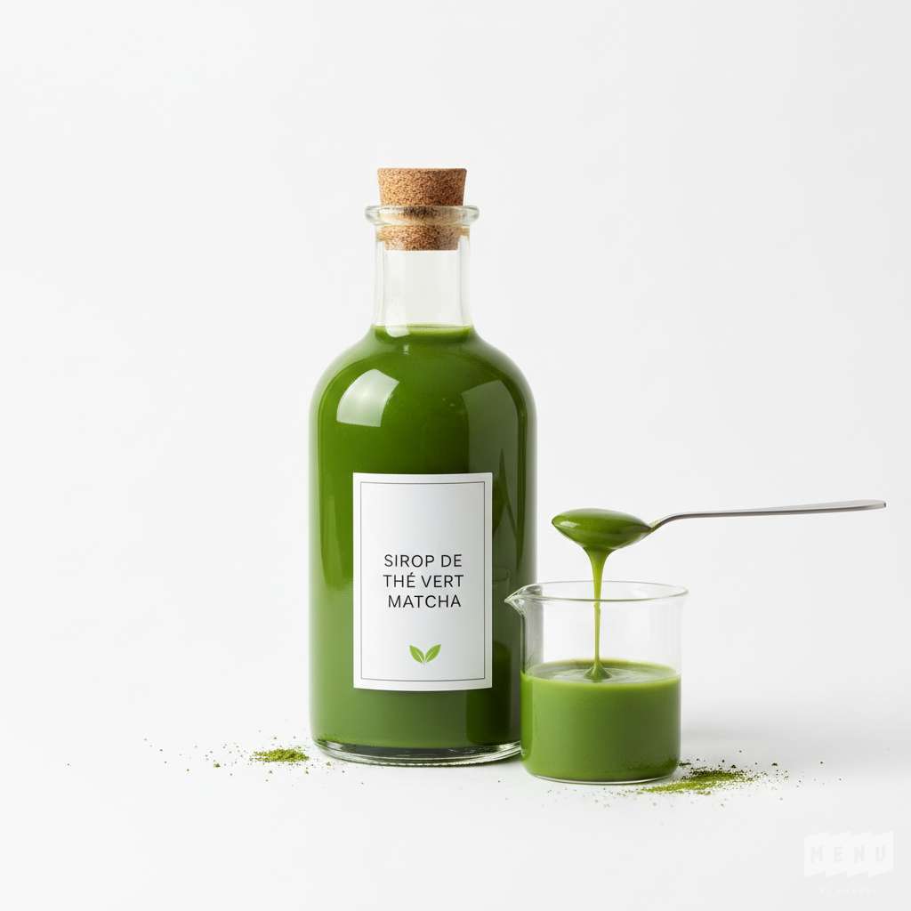 Sirop de Thé Vert Matcha