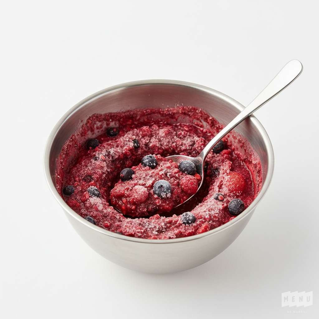 Purée de Fruits Rouges Surgelée