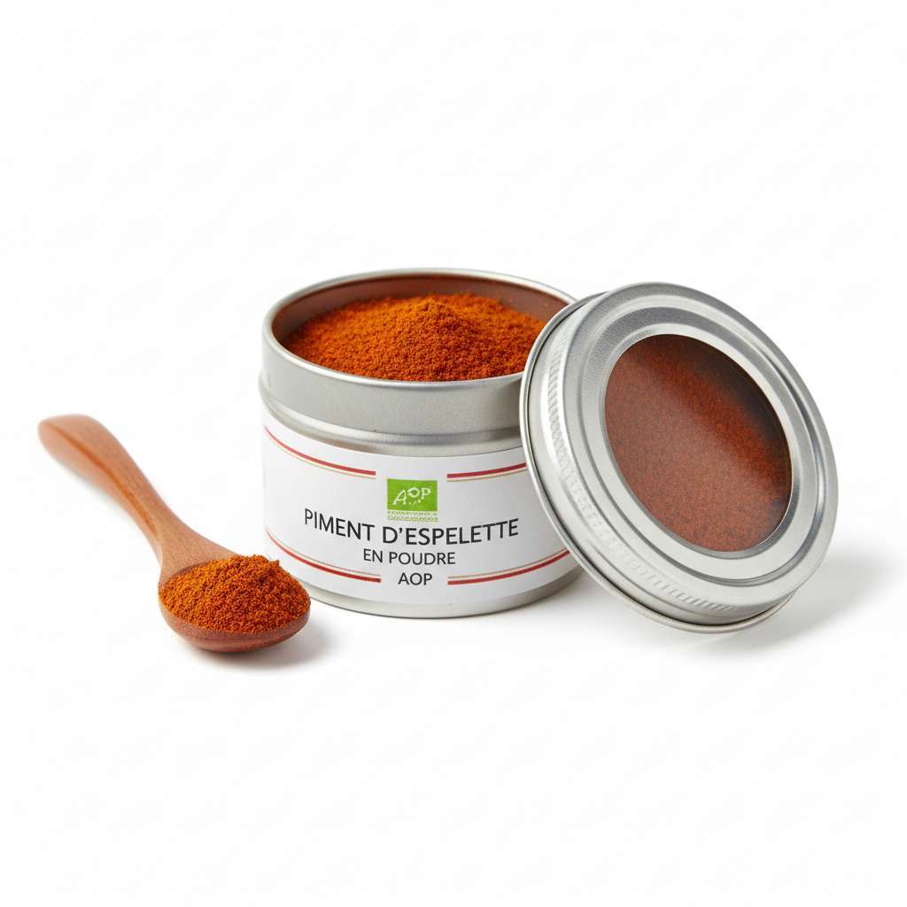 Piment d'Espelette en Poudre AOP