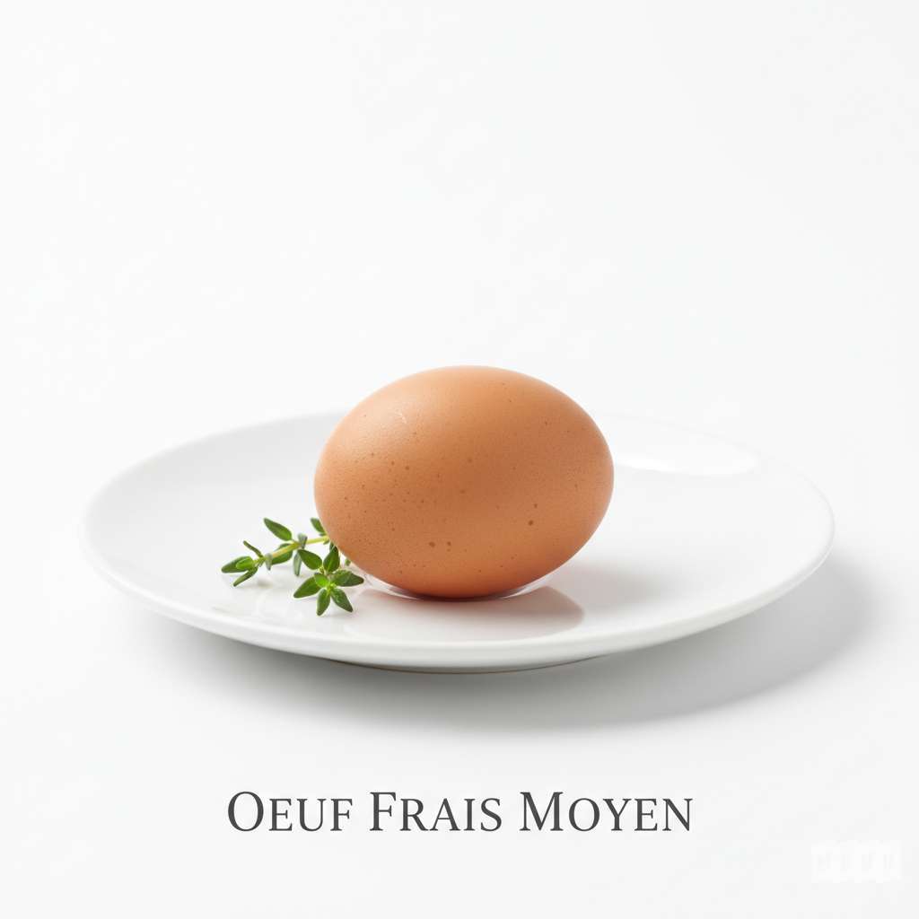 Oeuf Frais Moyen