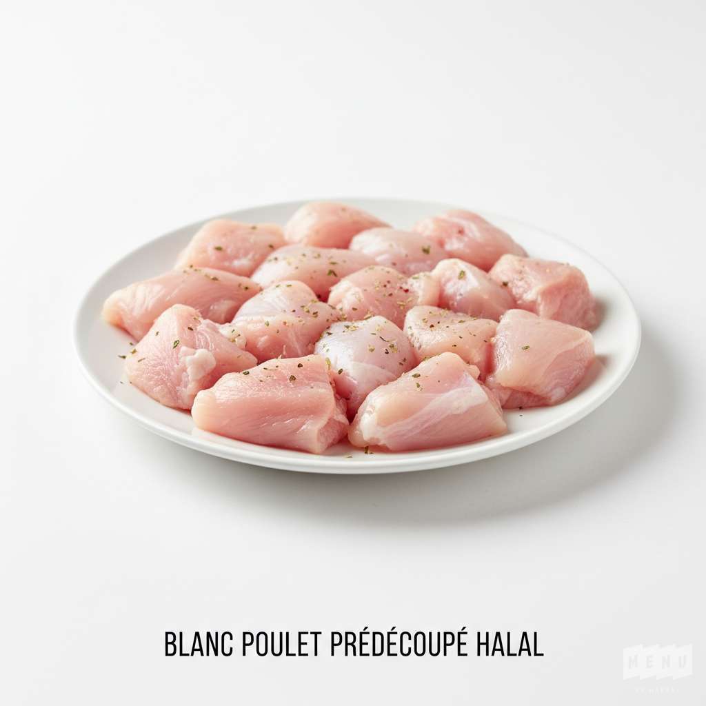 Blanc Poulet Prédécoupé Halal