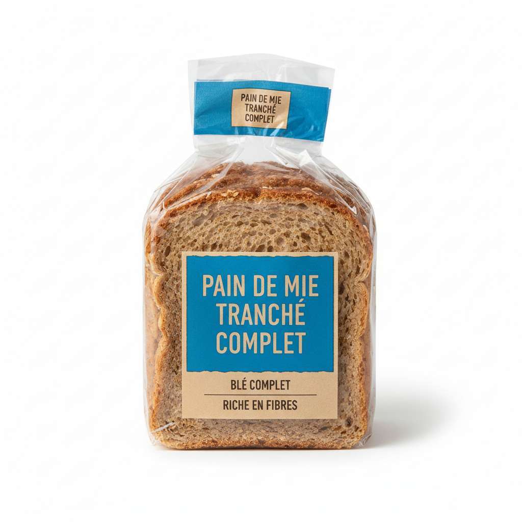 Pain de Mie Tranché Complet