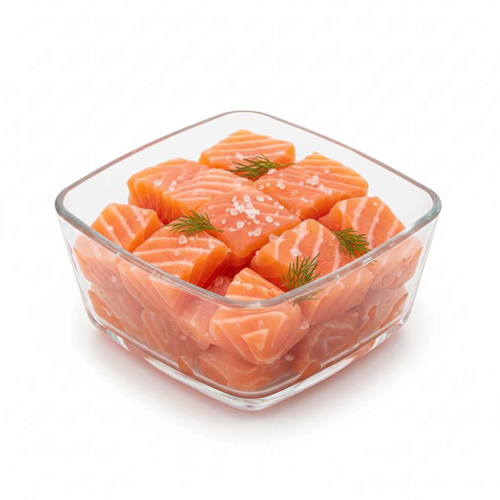 Saumon en Cube