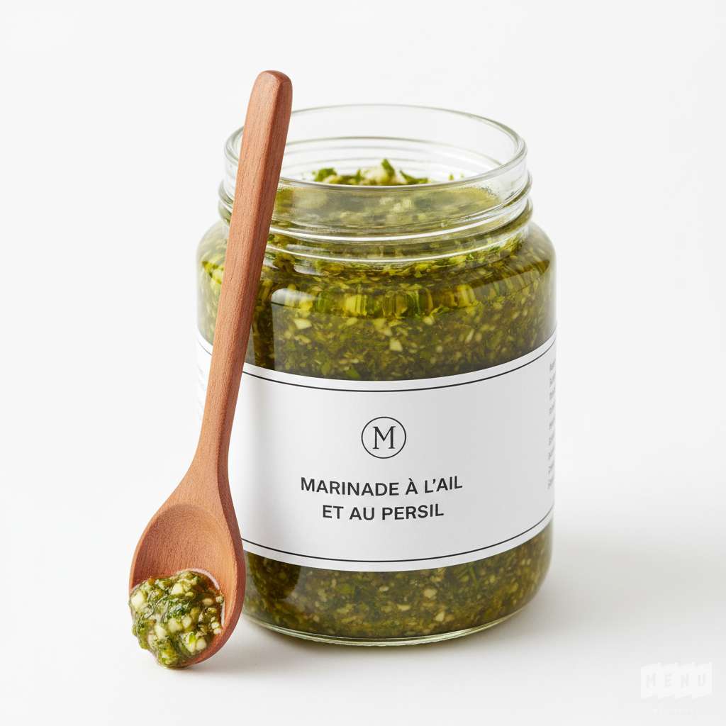 Marinade à l'Ail et au Persil