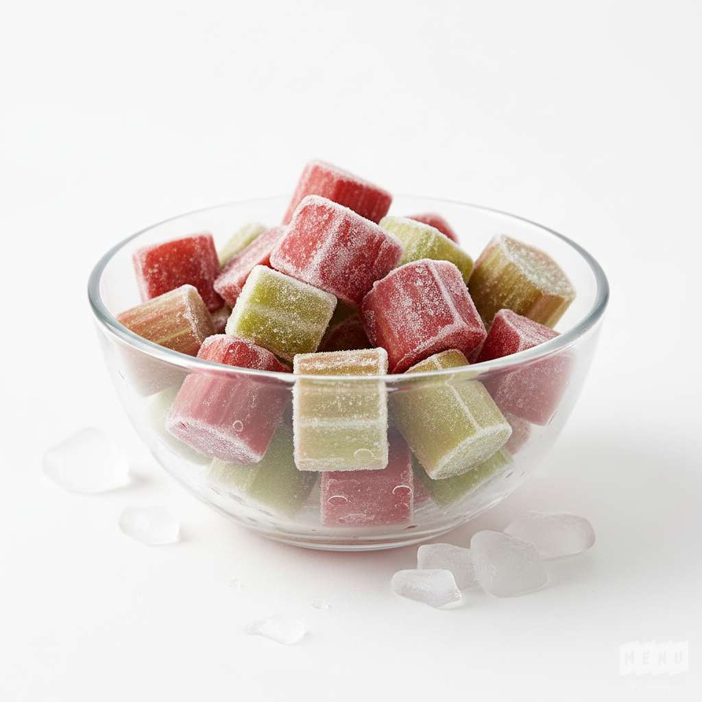 Rhubarbe en Cube Surgelée