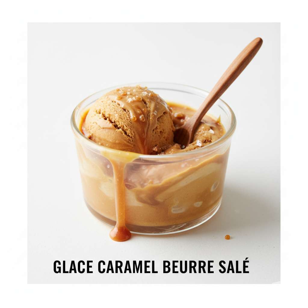 Glace Caramel Beurre Salé