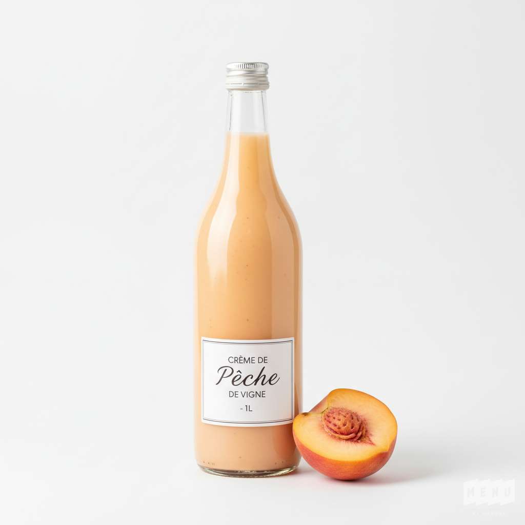 Crème de Pêche de Vigne 1L