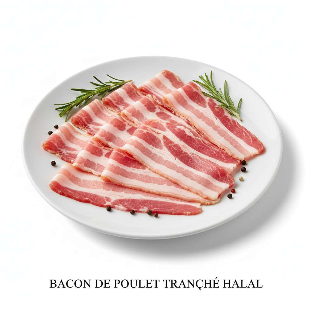 Bacon de Poulet Tranché Halal