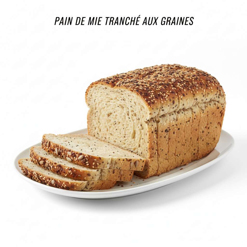 Pain de Mie Tranché aux Graines