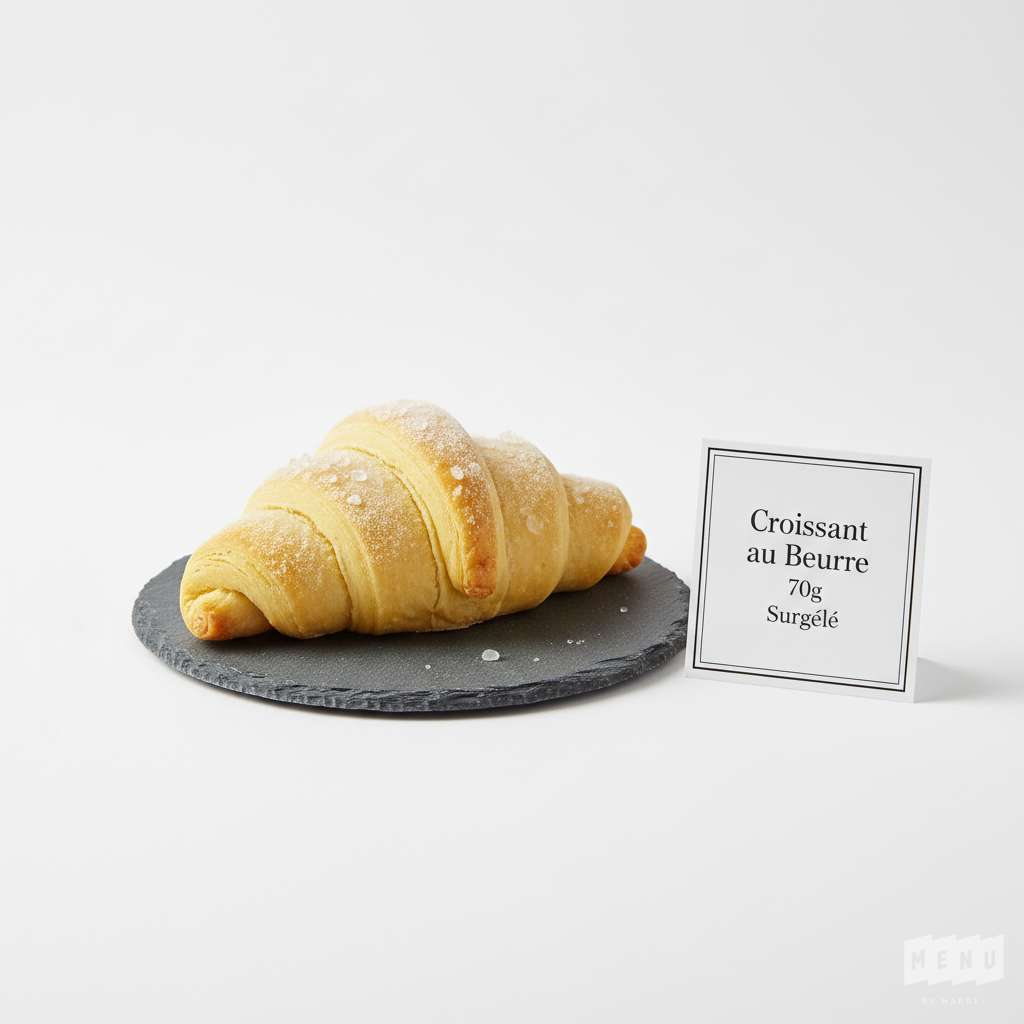 Croissant au Beurre 70g Surgelé