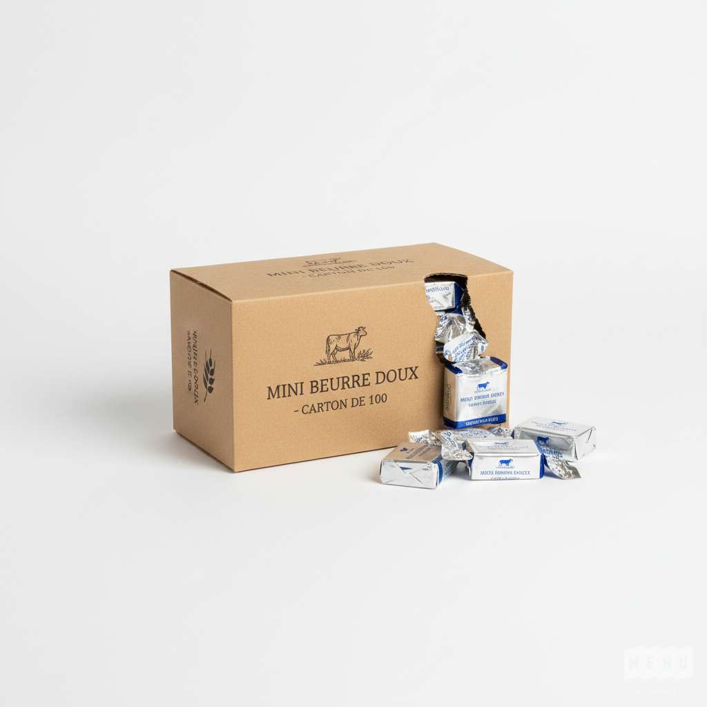 Mini Beurre Doux (Carton de 100)