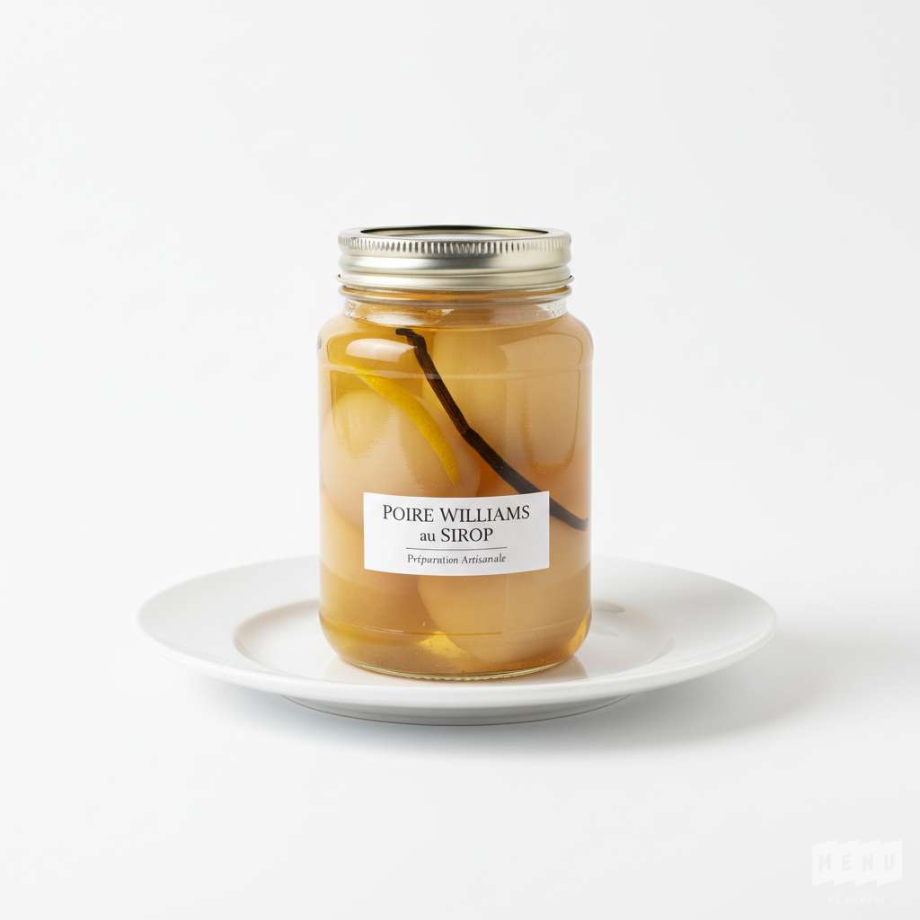 Poire Williams au Sirop