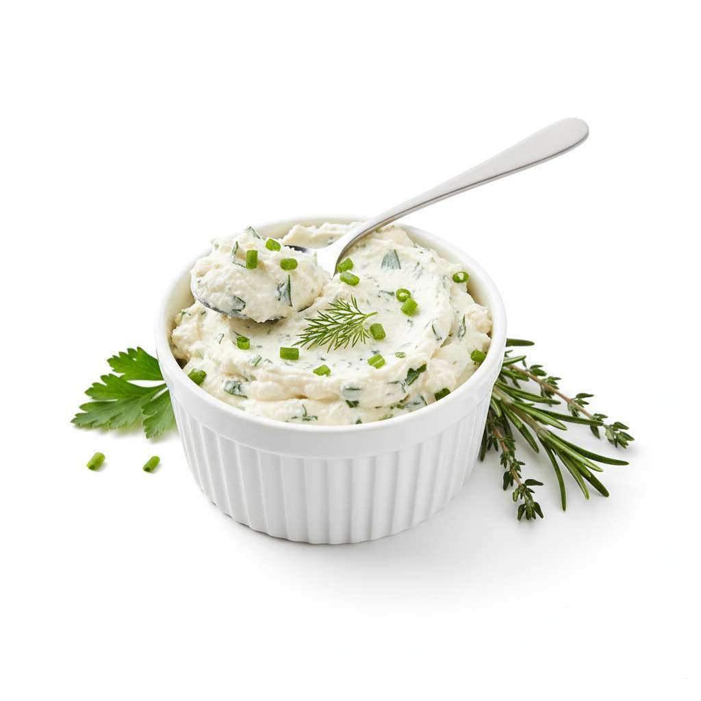 Crème au Fromage Frais et Herbes