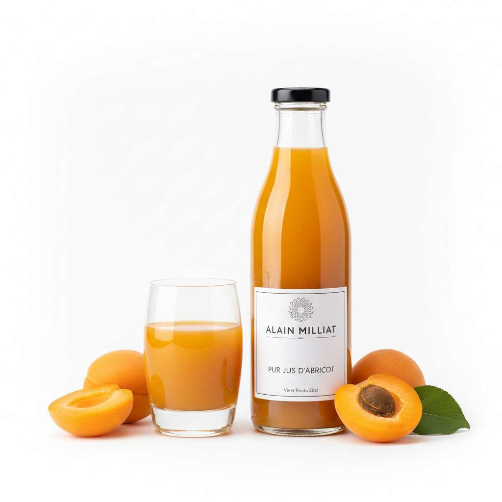 Jus d'Abricot Alain Milliat Verre Perdu 20cl