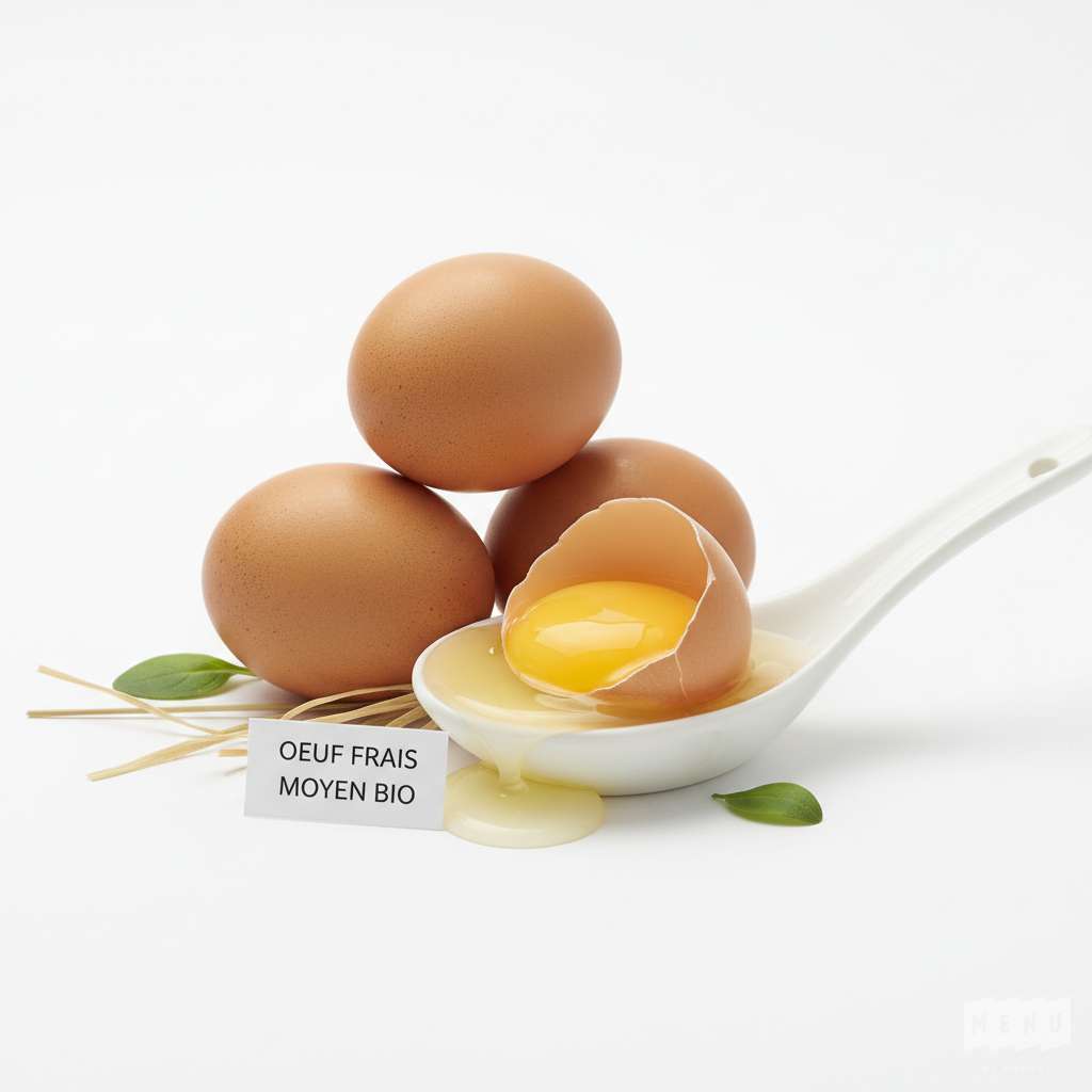 Oeuf Frais Moyen Bio