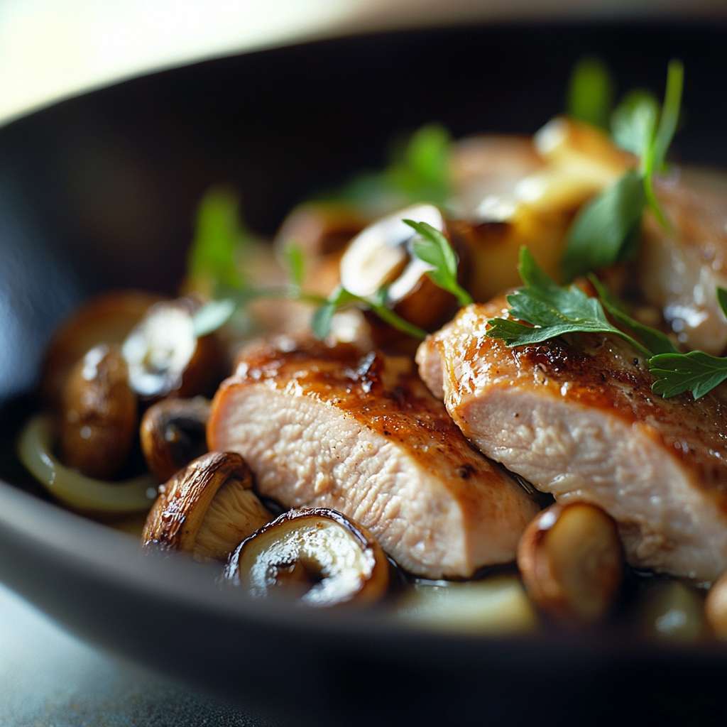 Sauté de Dinde au Porto