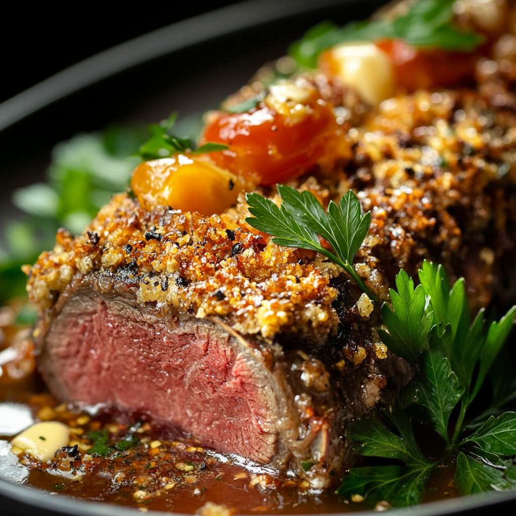 Selle d'Agneau en Croûte de Brick